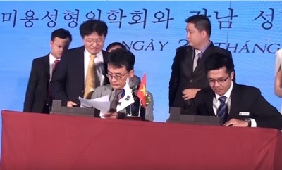 Kangnam chuyển giao công nghệ bấm mí mắt từ Hàn Quốc