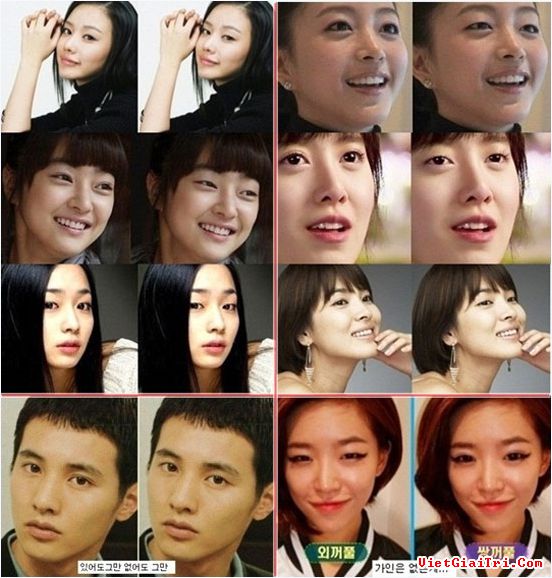 Sao Hàn trông thế nào khi bị photoshop mắt một mí? ( https://bammihanquoc.vn › sao-han-t... ) 